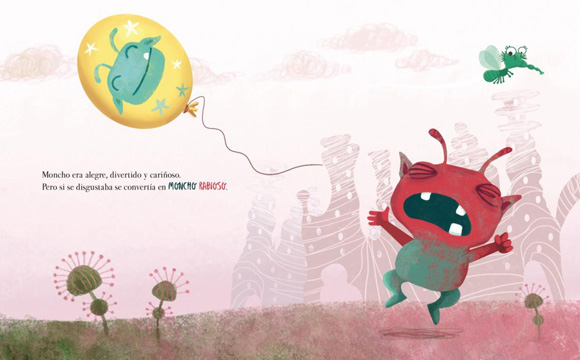 Ilustración de Moncho rabioso