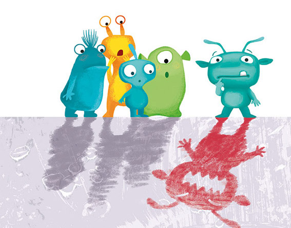 Ilustración de Moncho rabioso