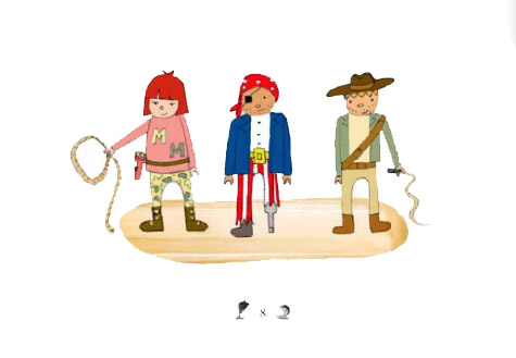 Ilustración de Las apasionantes aventuras de Raúl y Martina