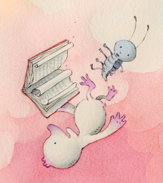 Ilustración de ¡Qué libro más tonto!