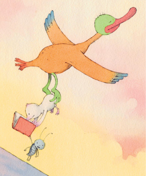 Ilustración de ¡Qué libro más tonto!