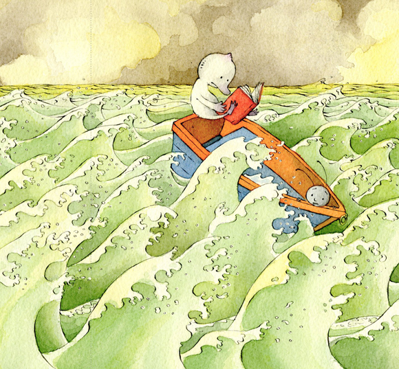 Ilustración de ¡Qué libro más tonto!