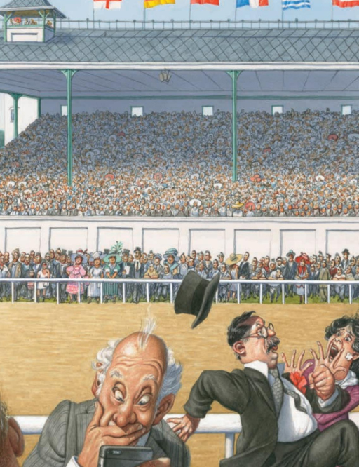 Ilustración de La Gran Carrera