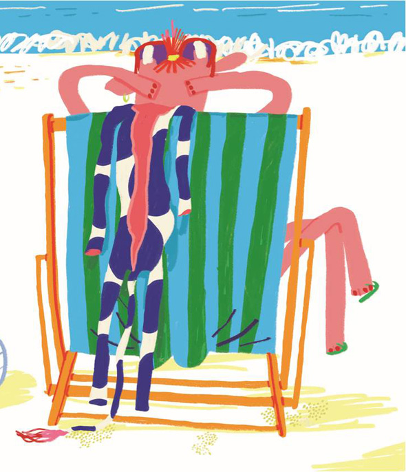Ilustración de La Vaca Flaca
