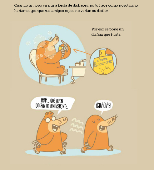 Ilustración de La gran fiesta de los olores