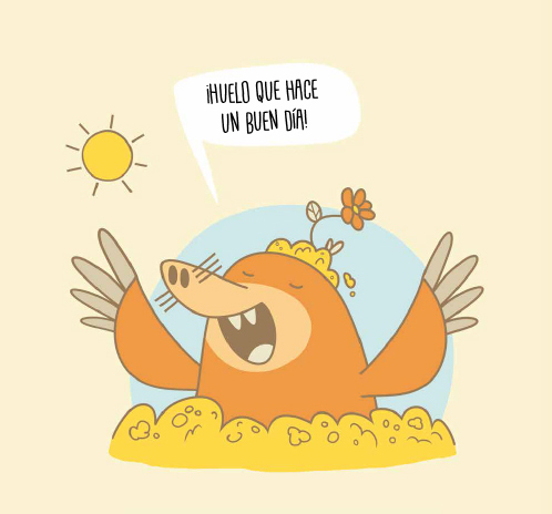 Ilustración de La gran fiesta de los olores