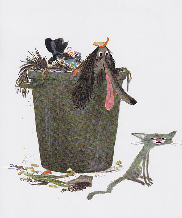 Ilustración de Perro Apestoso