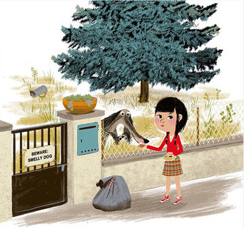 Ilustración de Perro Apestoso