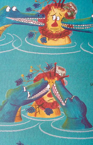 Ilustración de A Florencio le pica la cabeza