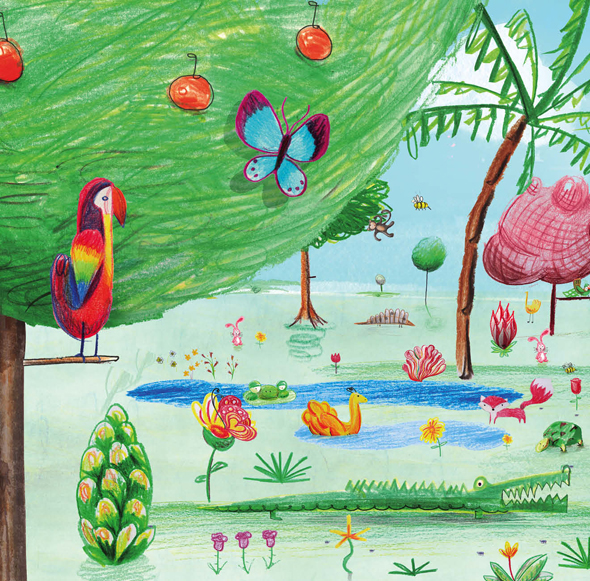 Ilustración de Un árbol