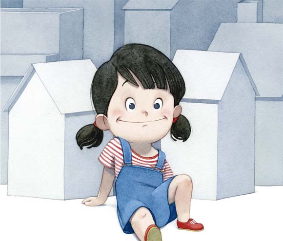 Ilustración de Seis años, seis casitas