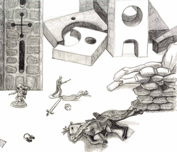 Ilustración de Tengo un tanque de juguete