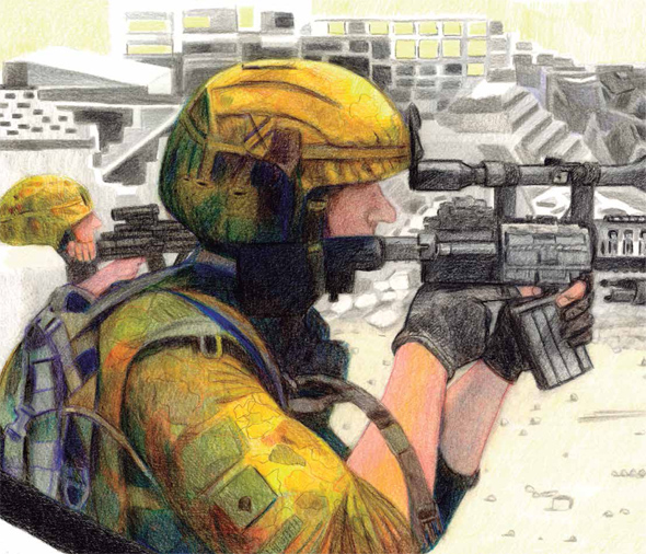 Ilustración de Tengo un tanque de juguete