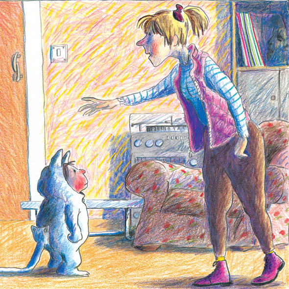 Ilustración de Quiero un gato