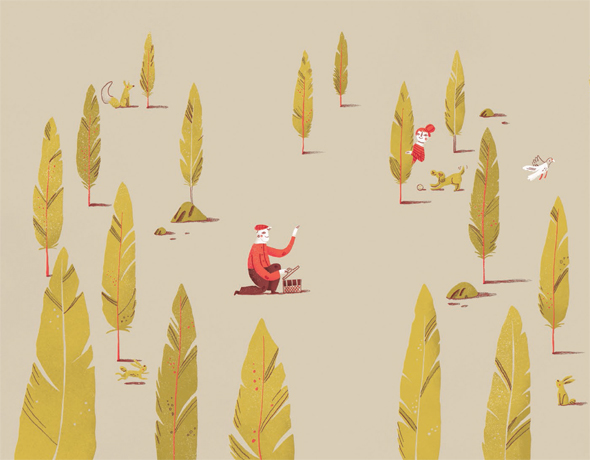 Ilustración de Paloma