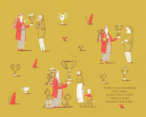 Ilustración de Paloma