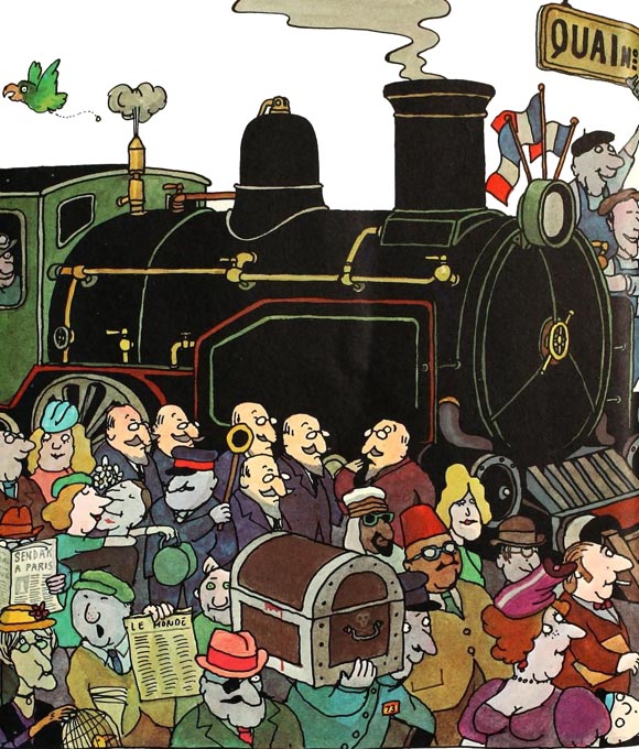 Ilustración de La bestia del señor Racine