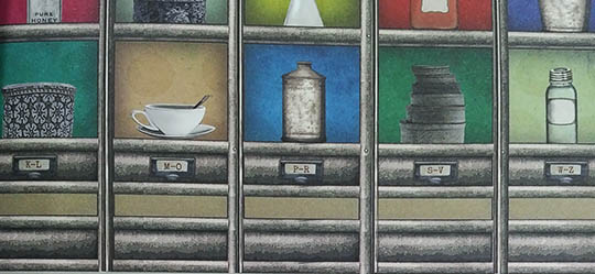 Ilustración de Laboratorio portátil de escritura
