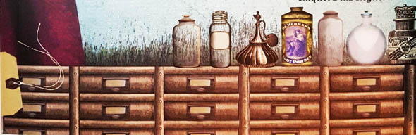 Ilustración de Laboratorio portátil de escritura