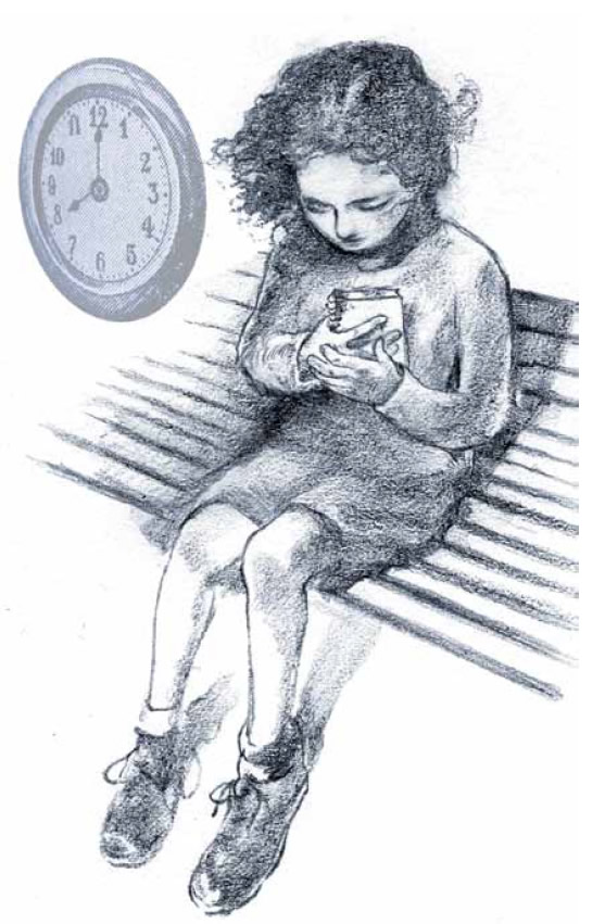 Ilustración de La niña de los caracoles