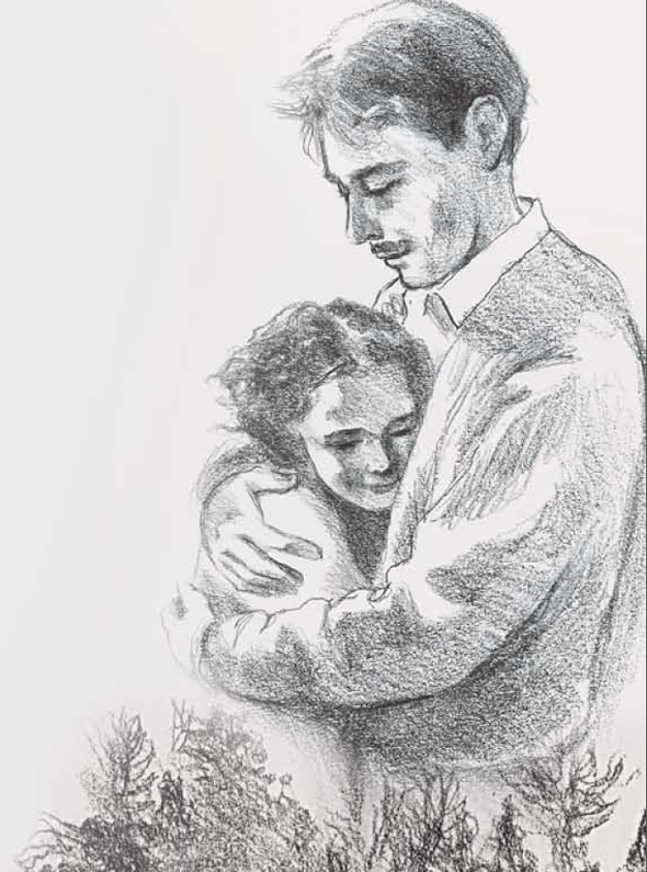 Ilustración de La niña de los caracoles