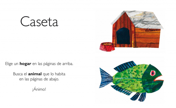 Ilustración de Mi primer libro de hogares de animales