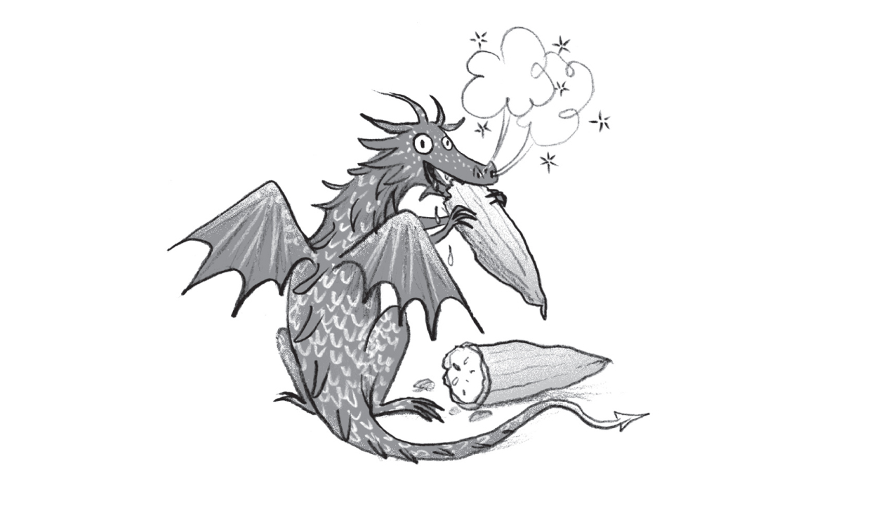 Ilustración de El niño que criaba dragones