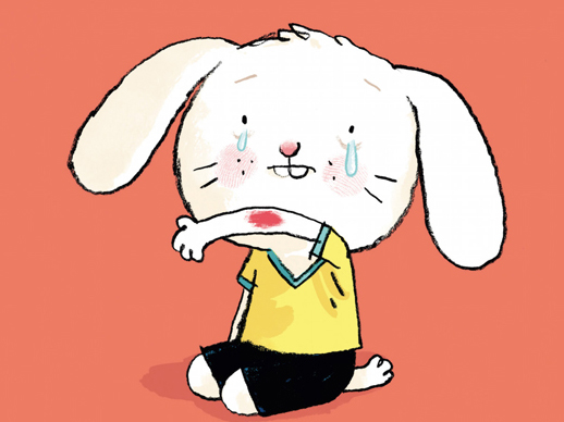 Ilustración de Pupas y tiritas