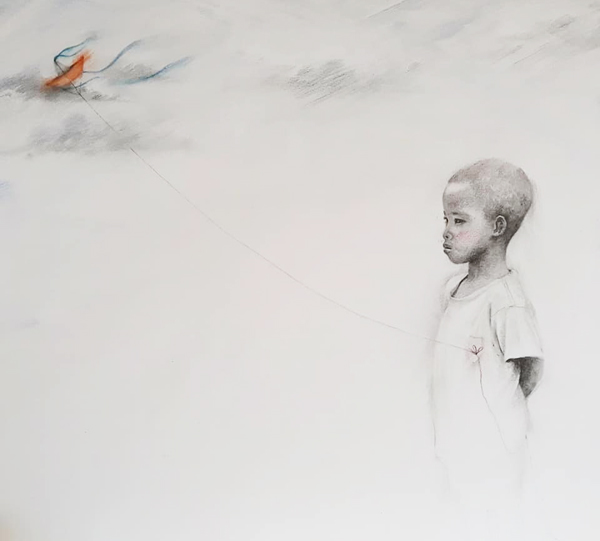 Ilustración de El collar de lágrimas