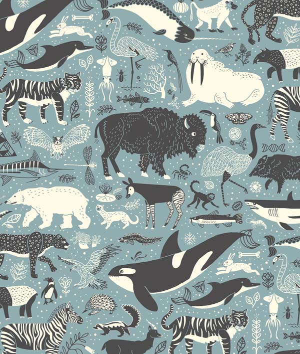Ilustración de Los asombrosos trabajos del planeta Tierra