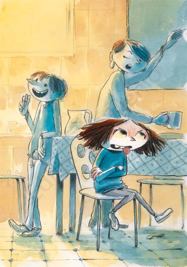 Ilustración de Boca de tiburón