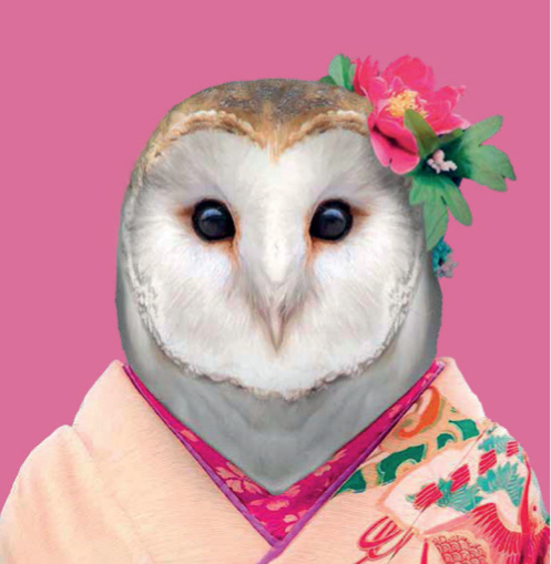 Ilustración de Retratos animales