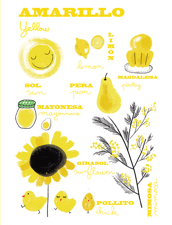 Ilustración de Los colores del señor Bear