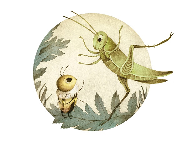 Ilustración de Las aventuras de la abeja Maya