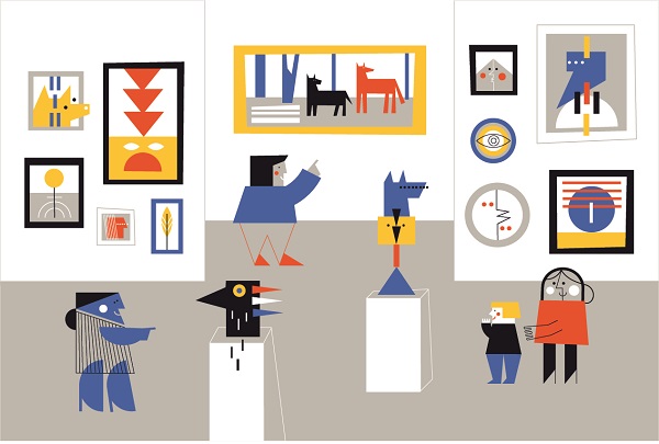 Ilustración de En la ciudad