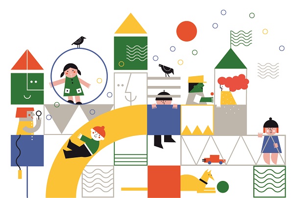 Ilustración de En la ciudad