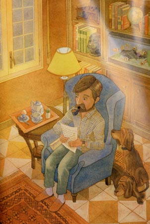Ilustración de La carta de la señora González