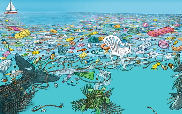 Ilustración de Basura