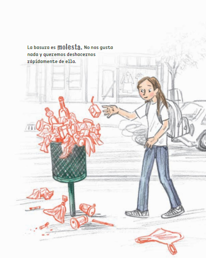 Ilustración de Basura