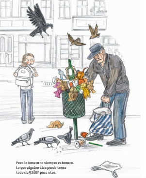 Ilustración de Basura