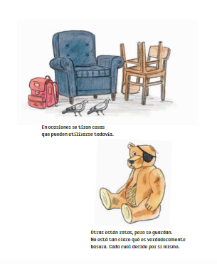 Ilustración de Basura