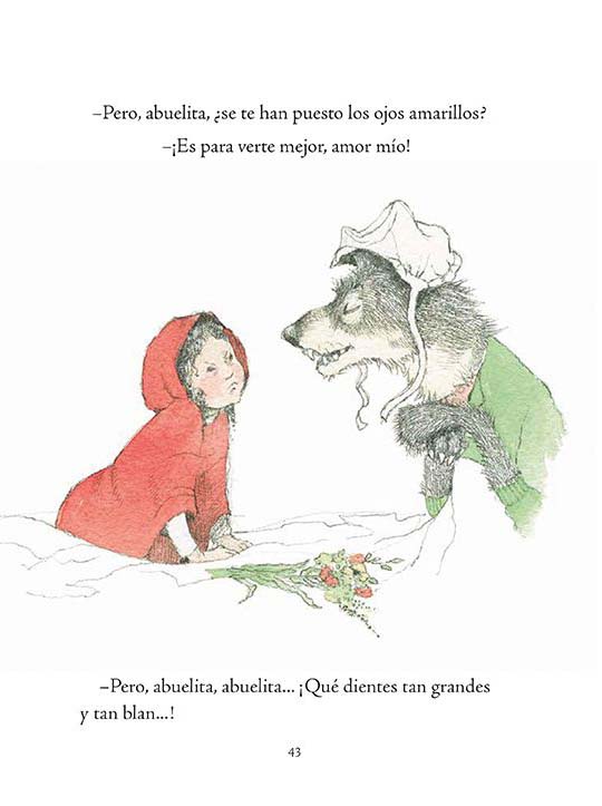 Ilustración de Caperucita Roja