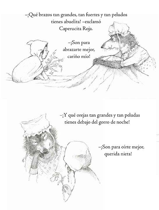 Ilustración de Caperucita Roja