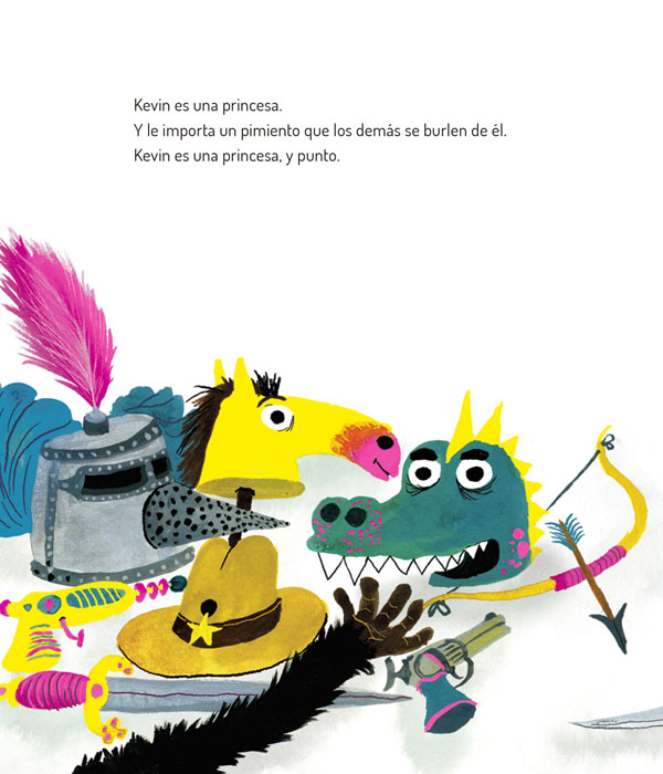 Ilustración de Princesa Kevin