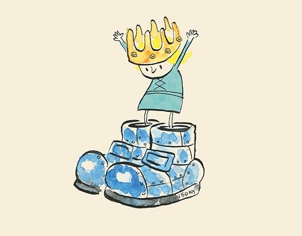 Ilustración de La princesa Sara no para