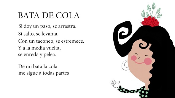 Ilustración de De los pies a la cabeza. Mi primer vocabulario flamenco
