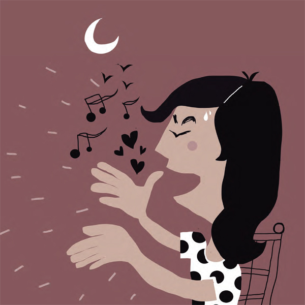 Ilustración de De los pies a la cabeza. Mi primer vocabulario flamenco