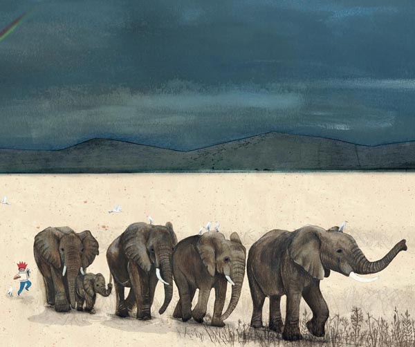 Ilustración de El elefante