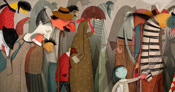 Ilustración de Distinta
