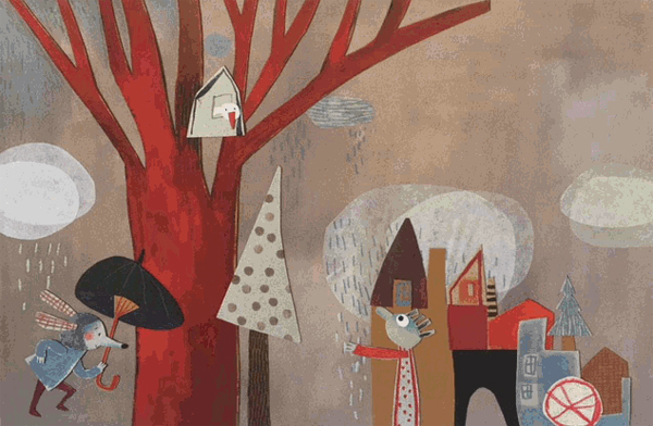 Ilustración de La casa de los pájaros